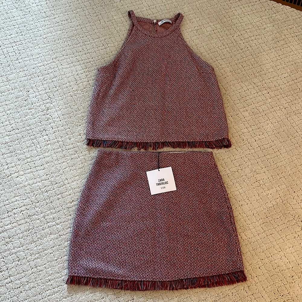 Vintage Zara Tank/Skirt Set - Size Small